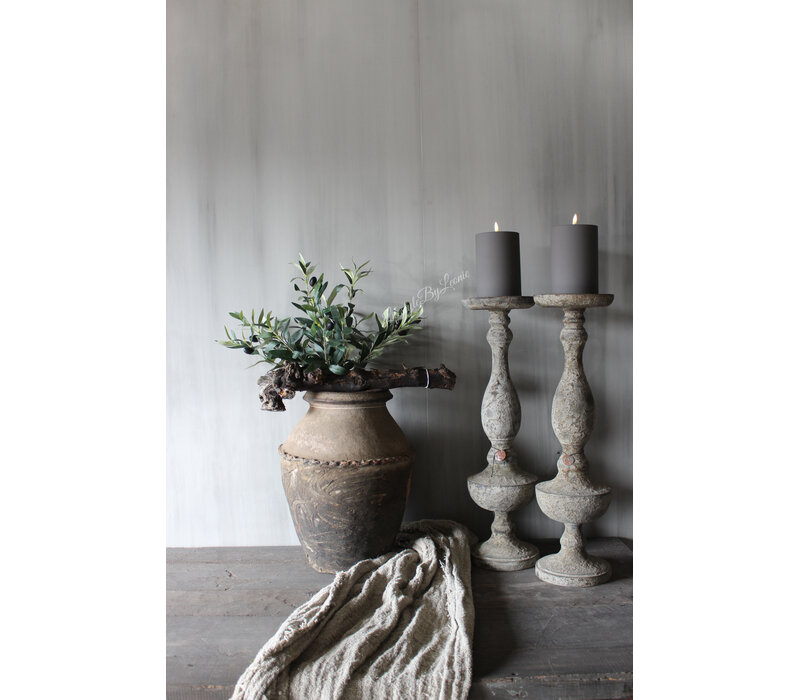 Outdoor LED kaars Mocca 10 x 15 cm