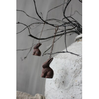 Roest konijntje 5 cm