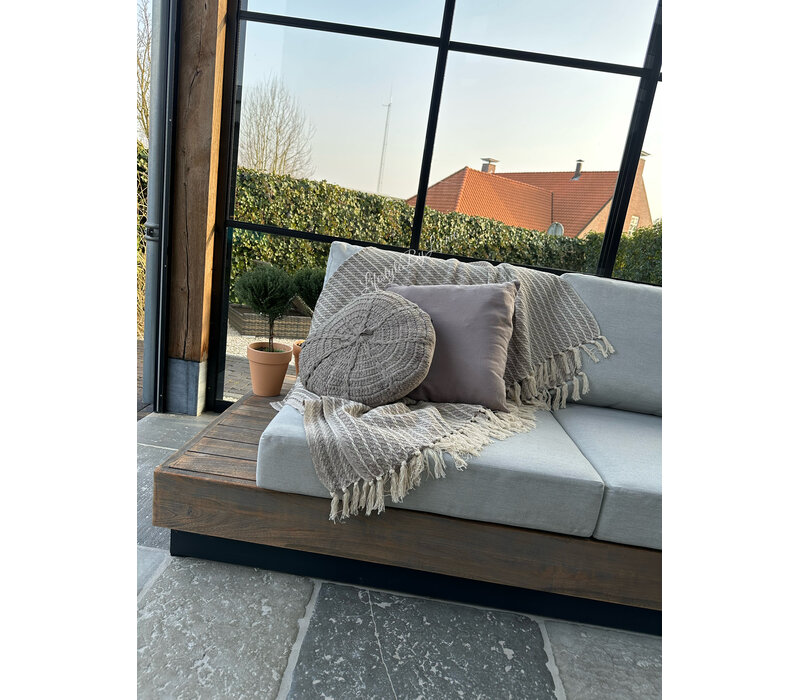 Linnen kussen Linny Driftwood 45 cm