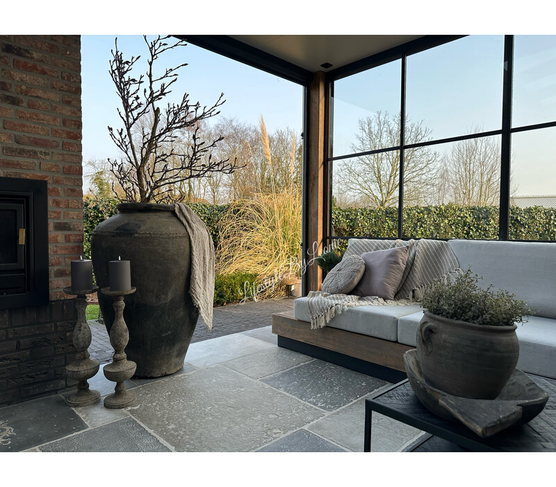 Linnen kussen Linny Driftwood 45 cm