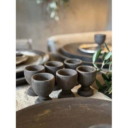 Aura Peeperkorn houten eierdopje 