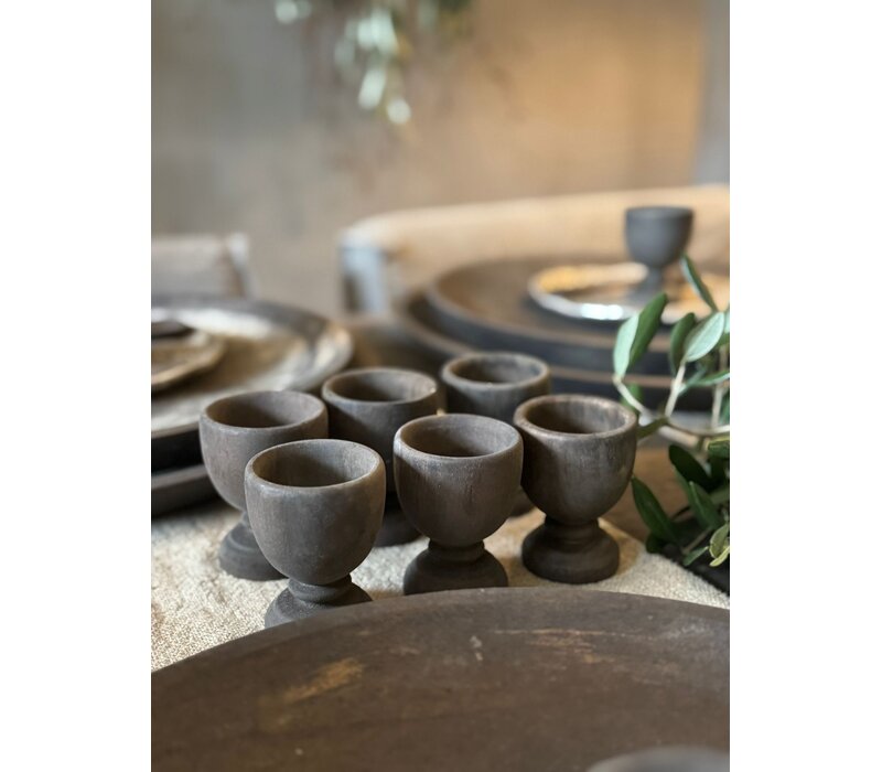 Aura Peeperkorn houten eierdopje