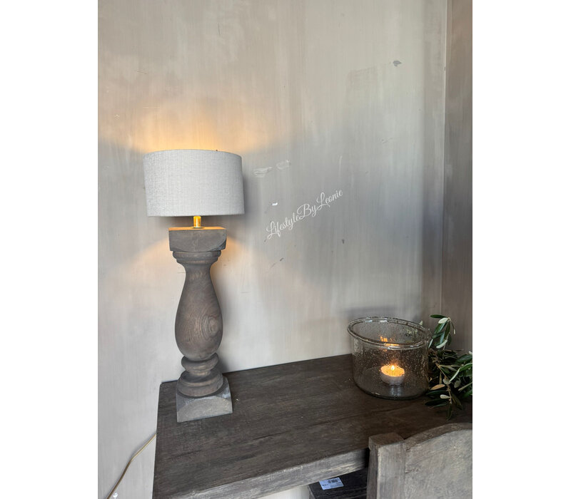 Aura Peeperkorn baluster lampvoet Fleur S