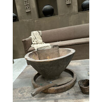 Hoffz Interior oude houten vijzel