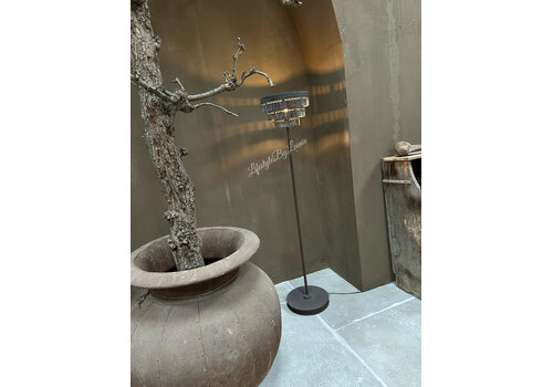 Hoffz Interior Hoffz Interior vloerlamp Gudha rond