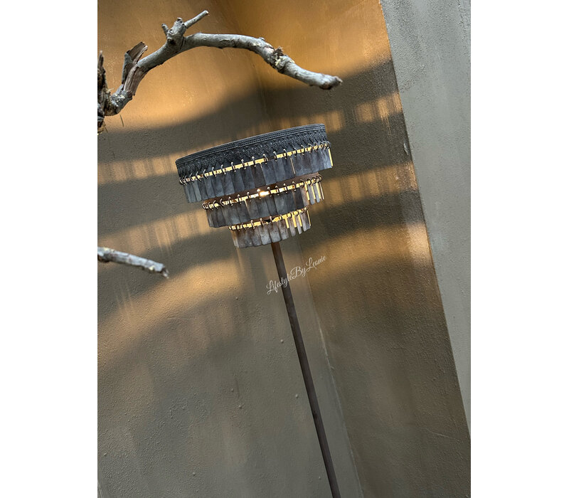 Hoffz Interior vloerlamp Gudha rond