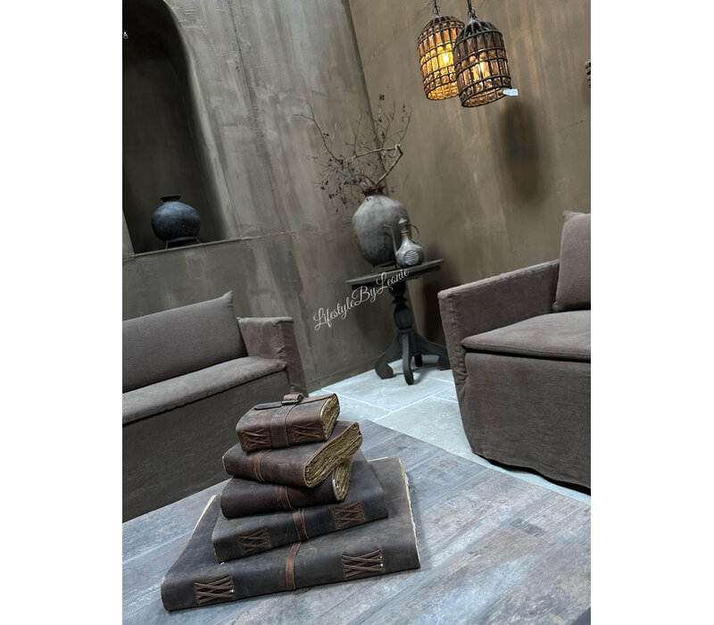 Hoffz Interior lederen notitie boekje S