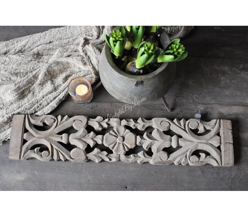 Hoffz Interior houten snijwerk ornament M