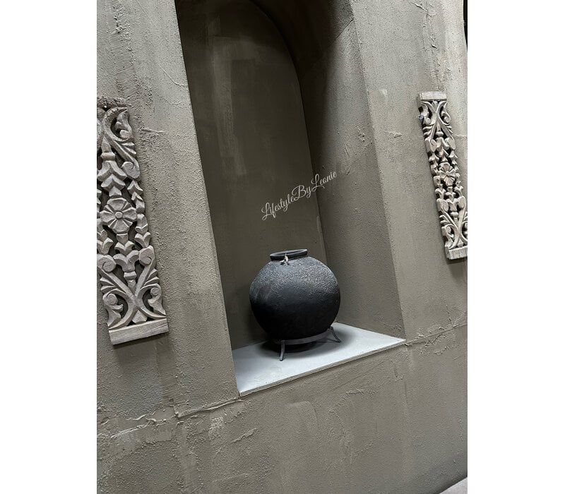 Hoffz Interior houten snijwerk ornament M