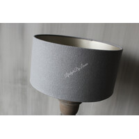 Aura Peeperkorn cilinder lampenkap Stone 30x15cm