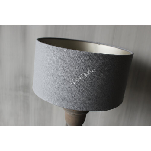 Aura Peeperkorn cilinder lampenkap Stone 30x15cm 