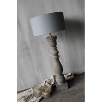 Aura Peeperkorn cilinder lampenkap Stone 30x15cm