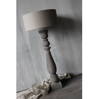 Aura Peeperkorn cilinder lampenkap Mud 35x15cm