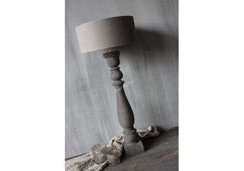 Aura Peeperkorn Aura Peeperkorn cilinder lampenkap Mud 35x15cm