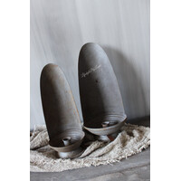 Hoffz Interior zinken Dinerkaars kandelaar M