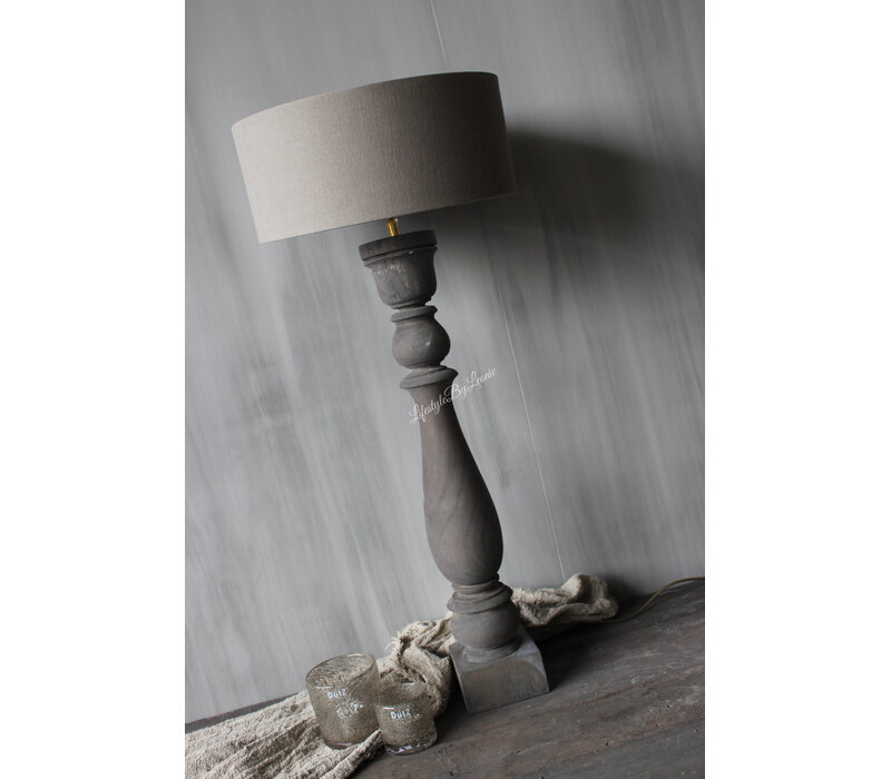 Aura Peeperkorn baluster lampvoet Fleur 76cm