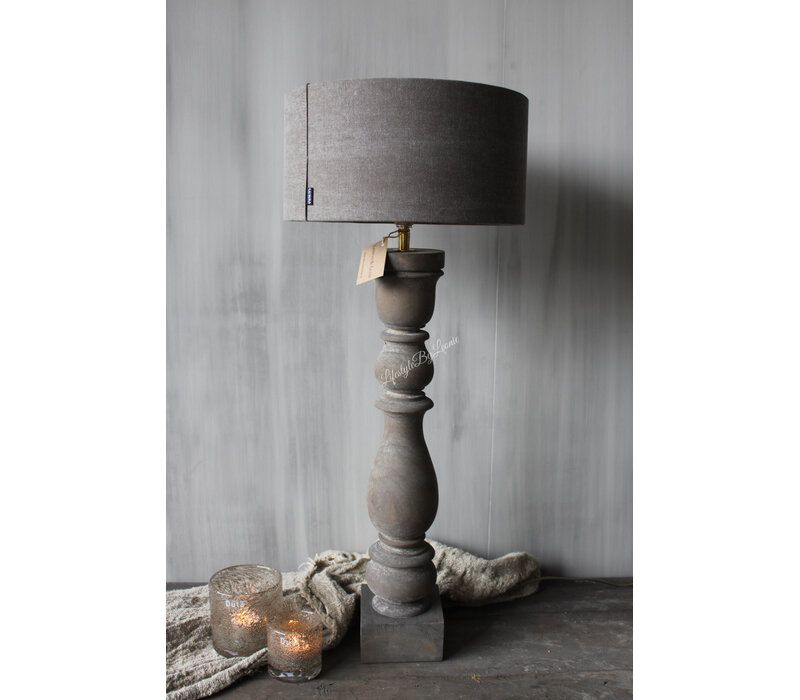 Aura Peeperkorn baluster lampvoet Fleur 76cm