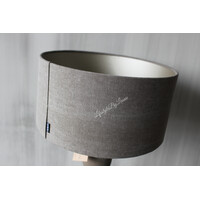 Cilinder lampenkap Luk taupe 30 x 15cm