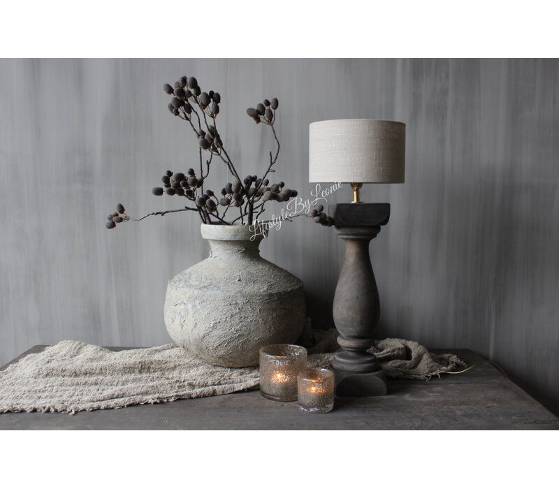 Aura Peeperkorn baluster lampvoet Fleur 52cm