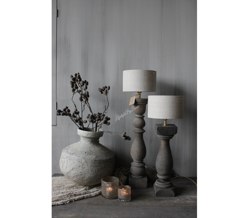 Aura Peeperkorn baluster lampvoet Fleur 52cm