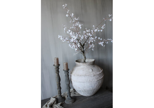 Kunstplant Pyrus wit in pot 110 cm