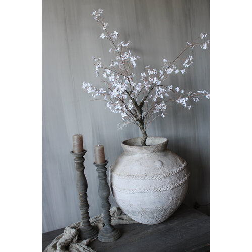 Kunstplant Pyrus wit in pot 110 cm 