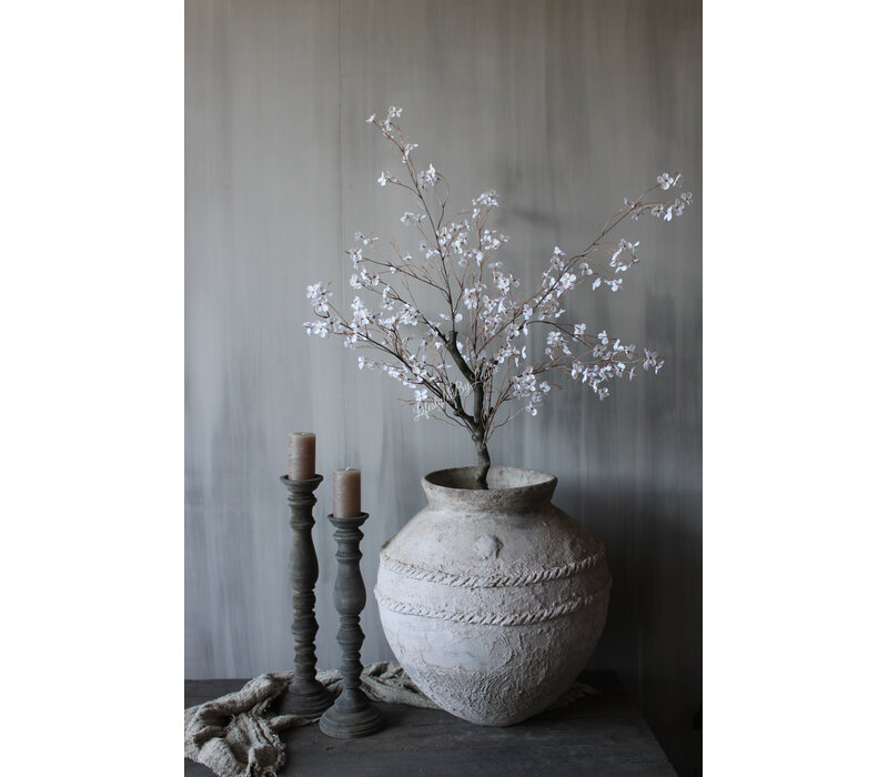 Kunstplant Pyrus wit in pot 110 cm