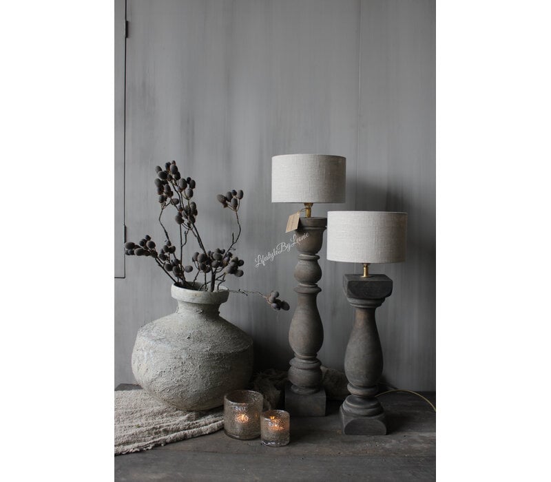 Aura Peeperkorn cilinder lampenkap Linnen 20cm