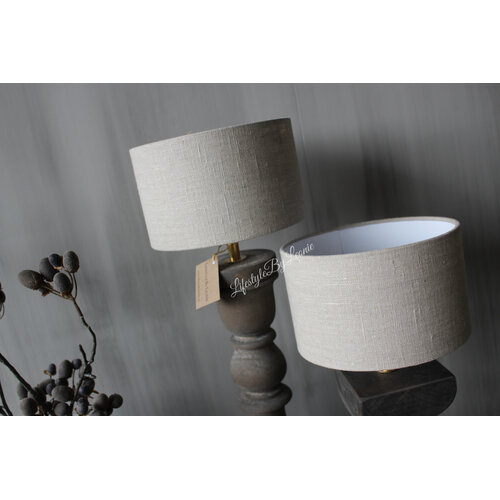 Aura Peeperkorn cilinder lampenkap Linnen 20cm 