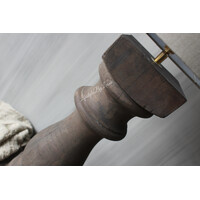 Baluster Lampvoet Antique Brown Ruby