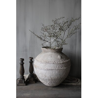 Luksa houtsnijwerk kandelaar Ninik 38cm