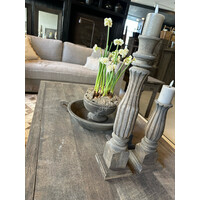 LUKSA houtsnijwerk kandelaar Ninik 38 cm