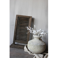 Houten enkele Shutter Brown 70x45cm