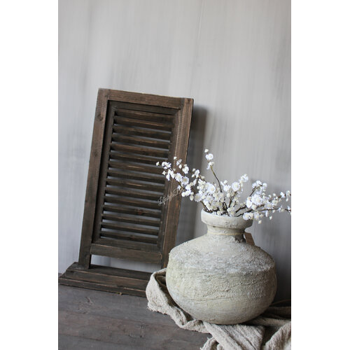 Houten enkele Shutter brown 70 x 45 cm 