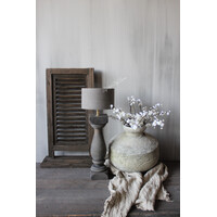 Houten enkele Shutter Brown 70x45cm