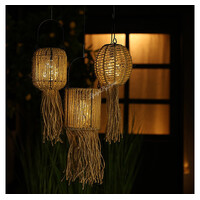 Solar lamp Ibiza naturel 15cm