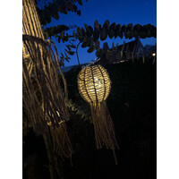 Solar lamp Ibiza naturel 15 cm
