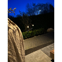 Solar tuinprikker / booglamp roest 90 cm