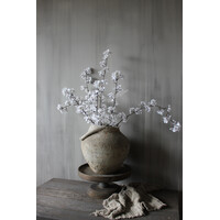 Zijden bloesemtak Cream/white 112 cm