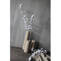 Zijden bloesemtak Cream/white 112 cm