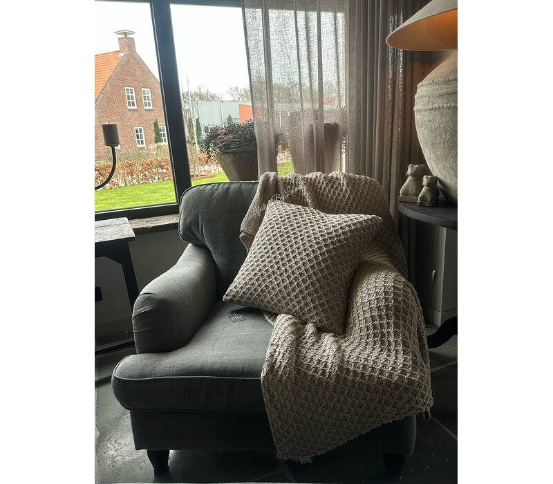 SILT kussen Antwerpen palewishper  45 x 45 cm