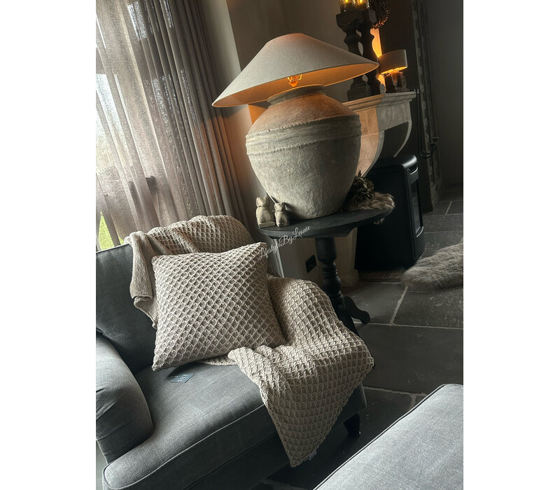 SILT kussen Antwerpen palewishper  45 x 45 cm