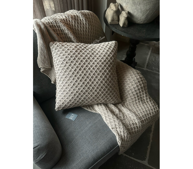 SILT kussen Antwerpen palewishper  45 x 45 cm