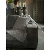 SILT woondeken / plaid Barcelona dove grey 170 x130cm