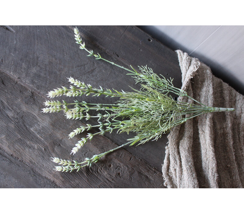 Namaak bosje Lavendel white 44 cm