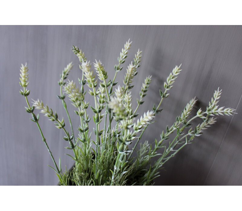 Namaak bosje Lavendel white 44 cm