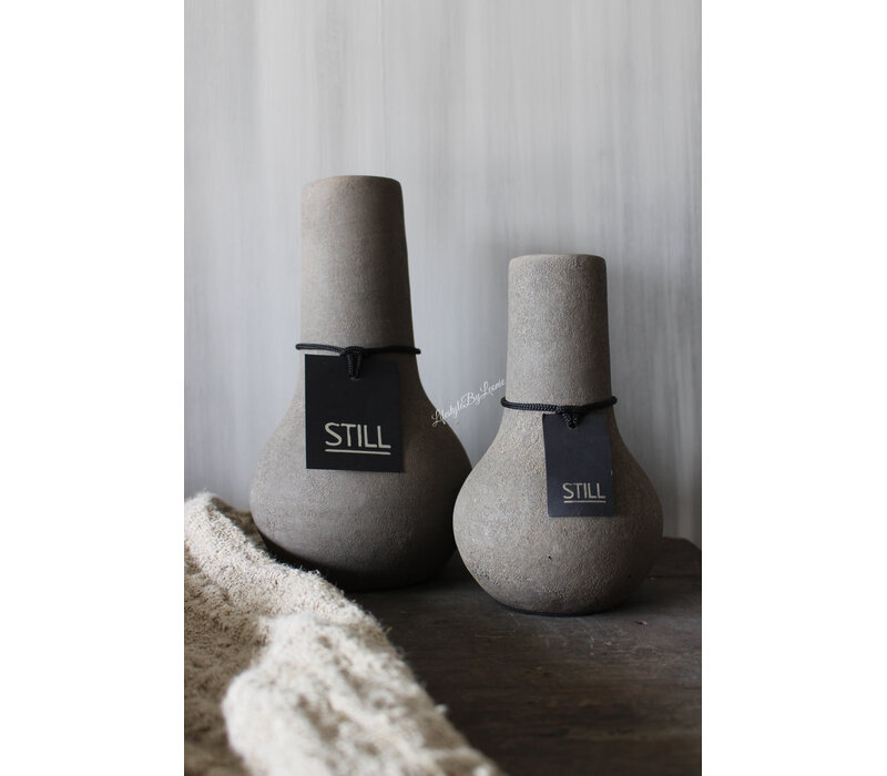 STILL organic vase Leem 18 cm
