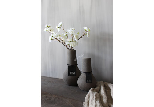 STILL organic vase Leem 18 cm