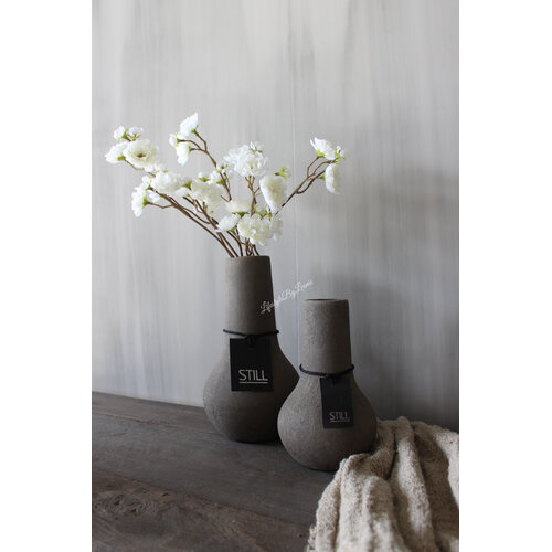 STILL organic vase Leem 18 cm 