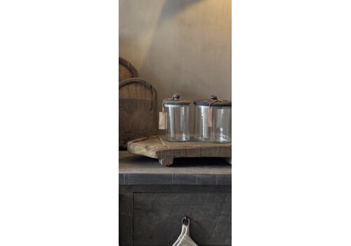 Aura Peeperkorn Aura Peeperkorn glazen voorraadpot 10x15cm